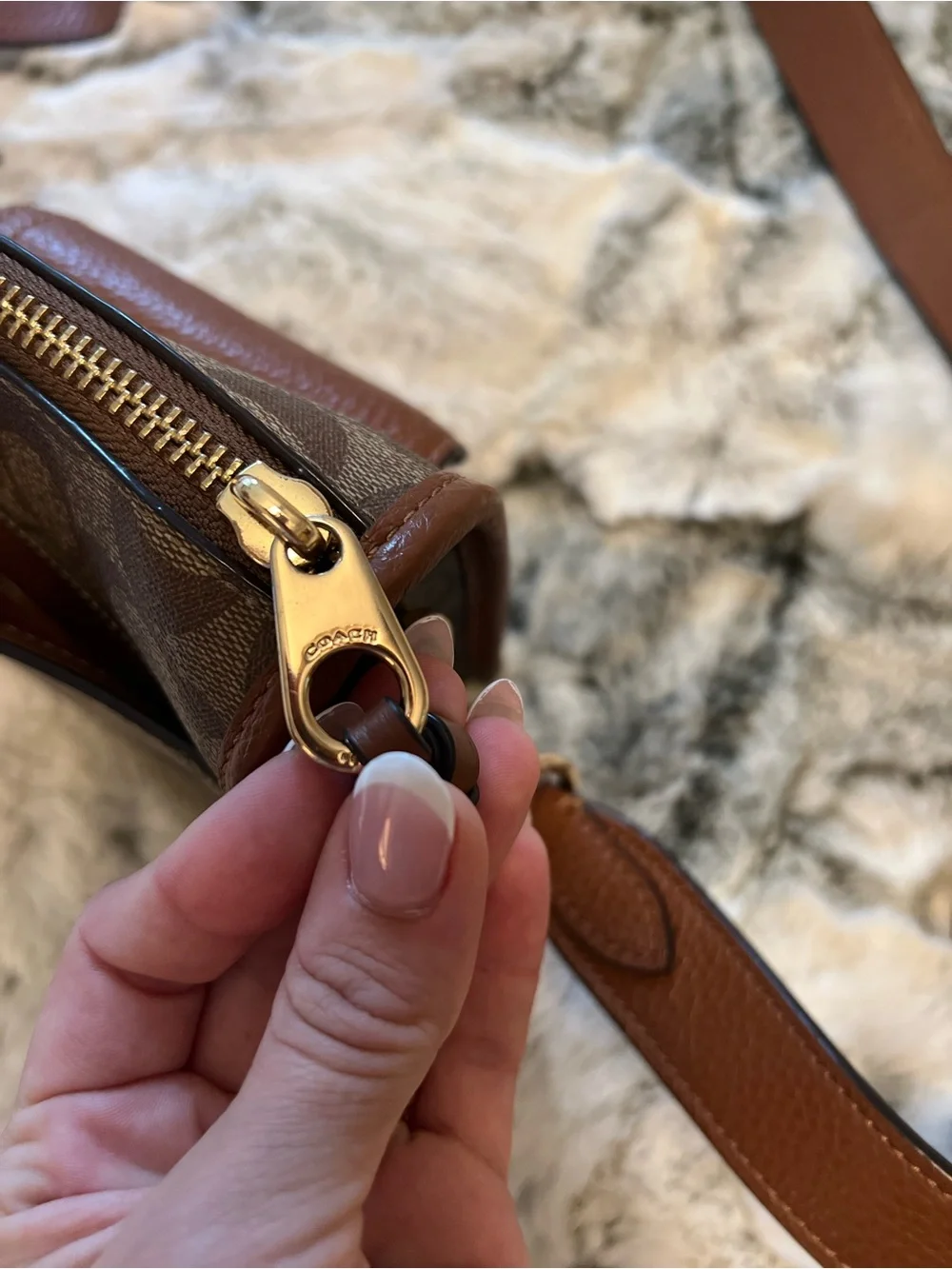Coach compact crossbody
